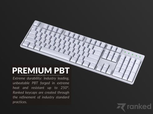Premium Blanks PBT Keycaps - Ranked